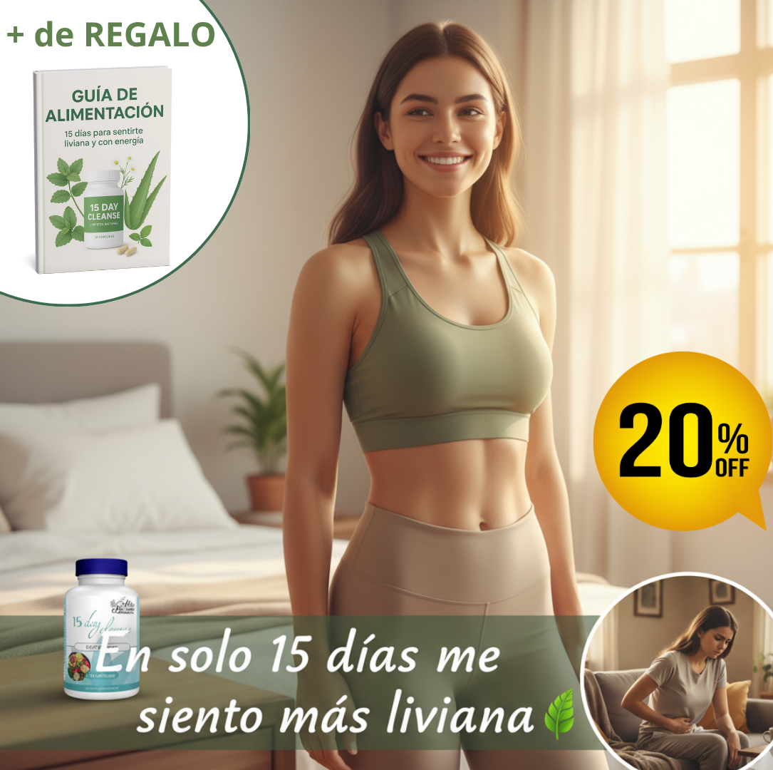 🌿 15 DAY CLEANSE – Limpieza Natural en 15 Días