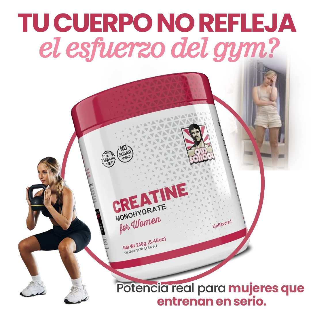 💪 Creatina Monohidratada Para Mujeres — Energía, Tono y Cuerpo Firme 💕