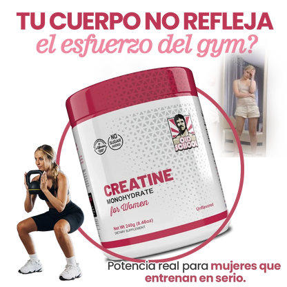 💪 Creatina Monohidratada Para Mujeres — Energía, Tono y Cuerpo Firme 💕