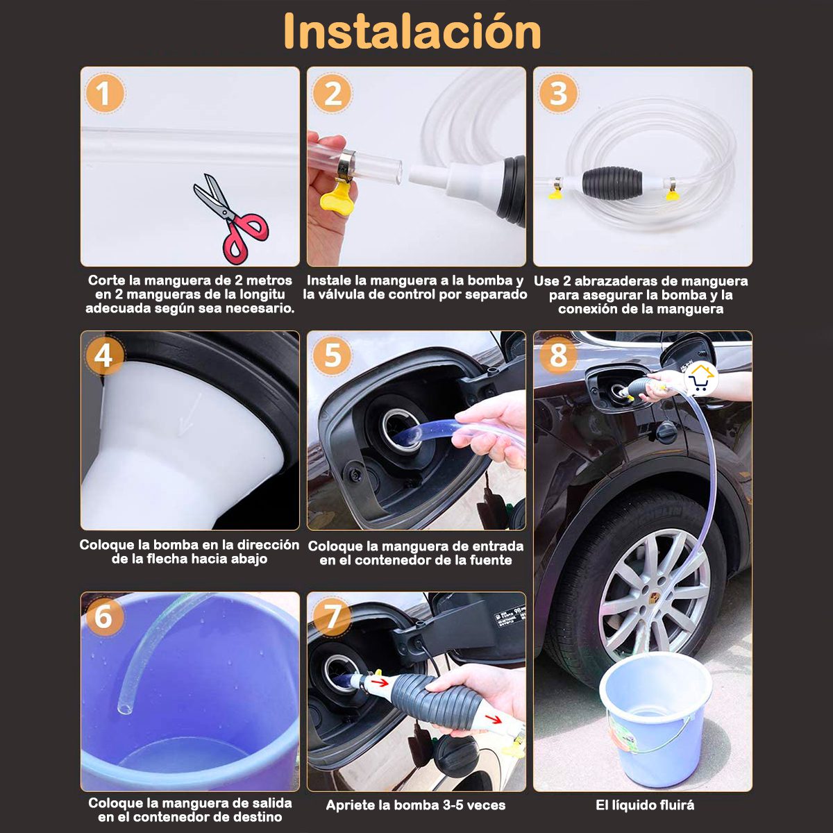 BOMBA DE SUCCION DE GASOLINA