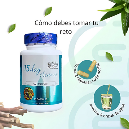 🌿 15 DAY CLEANSE – Limpieza Natural en 15 Días