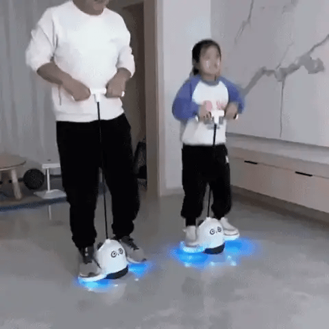 EL MEJOR REGALO🎁: Saltador Panda con Luces LED🎅