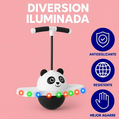 EL MEJOR REGALO🎁: Saltador Panda con Luces LED🎅