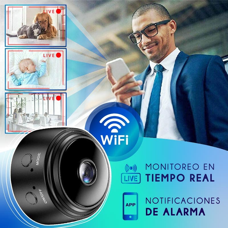 Protege tu hogar y vigila lo que más amas con la MINI CAMARA ESPIA📲✨