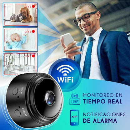Protege tu hogar y vigila lo que más amas con la MINI CAMARA ESPIA📲✨