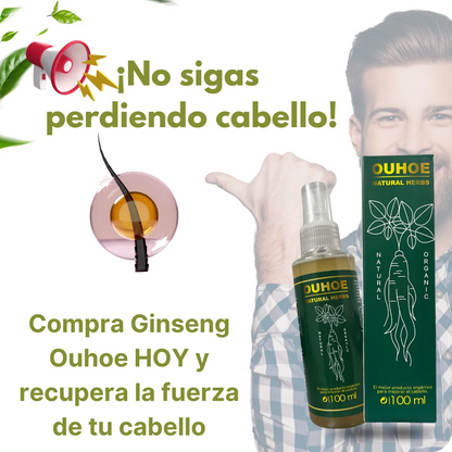 Detén la caída y recupera tu cabello con OUHOE Tonico Capilar🌿