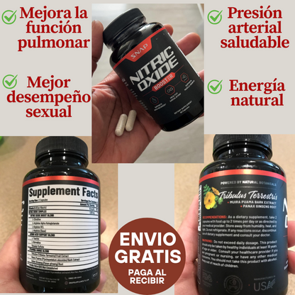 2x1: NITRIC OXIDE SNAP 🔥 ORIGINAL 🔥 Paga 1 y LLEVA 2