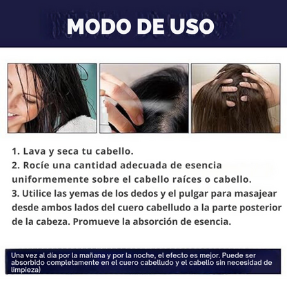 Detén la caída y recupera tu cabello con OUHOE Tonico Capilar🌿