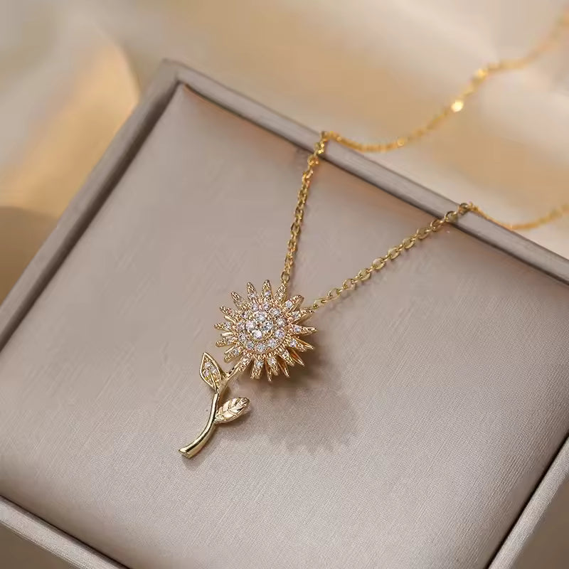 Girasol Giratorio Collar
