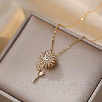 Girasol Giratorio Collar