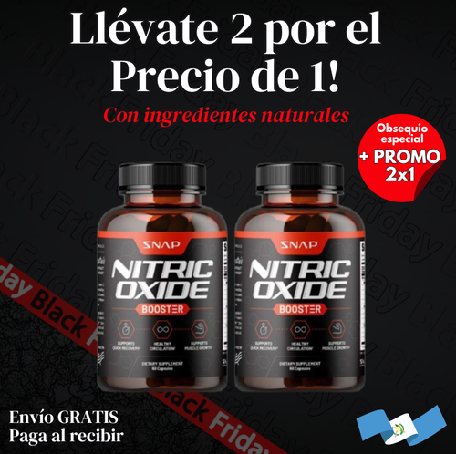 2x1: NITRIC OXIDE SNAP 🔥 ORIGINAL 🔥 Paga 1 y LLEVA 2