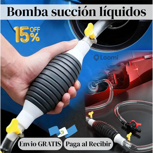 BOMBA DE SUCCION DE GASOLINA