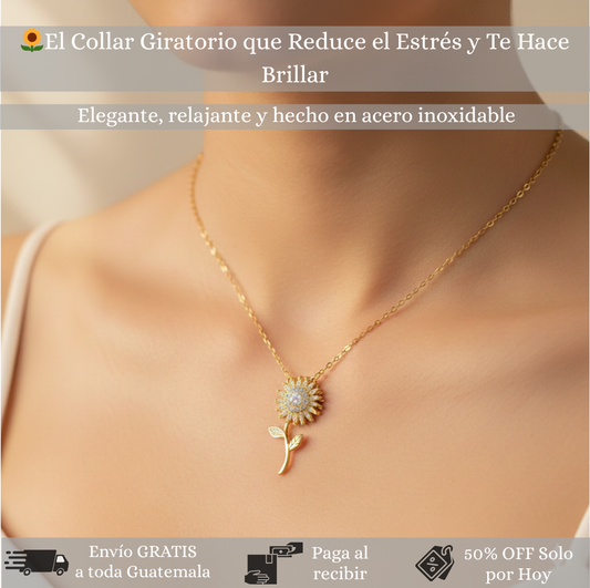 Girasol Giratorio Collar