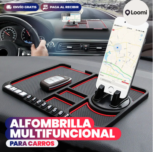 Alfombrilla Antideslizante 360° – No más celulares que se caen