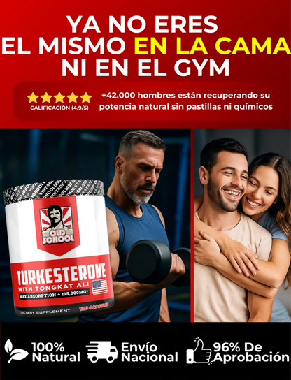 PROMO 2x1 , Un toro en la Cama y en el Gym con TURKESTERONE CON TONGKAT ALI